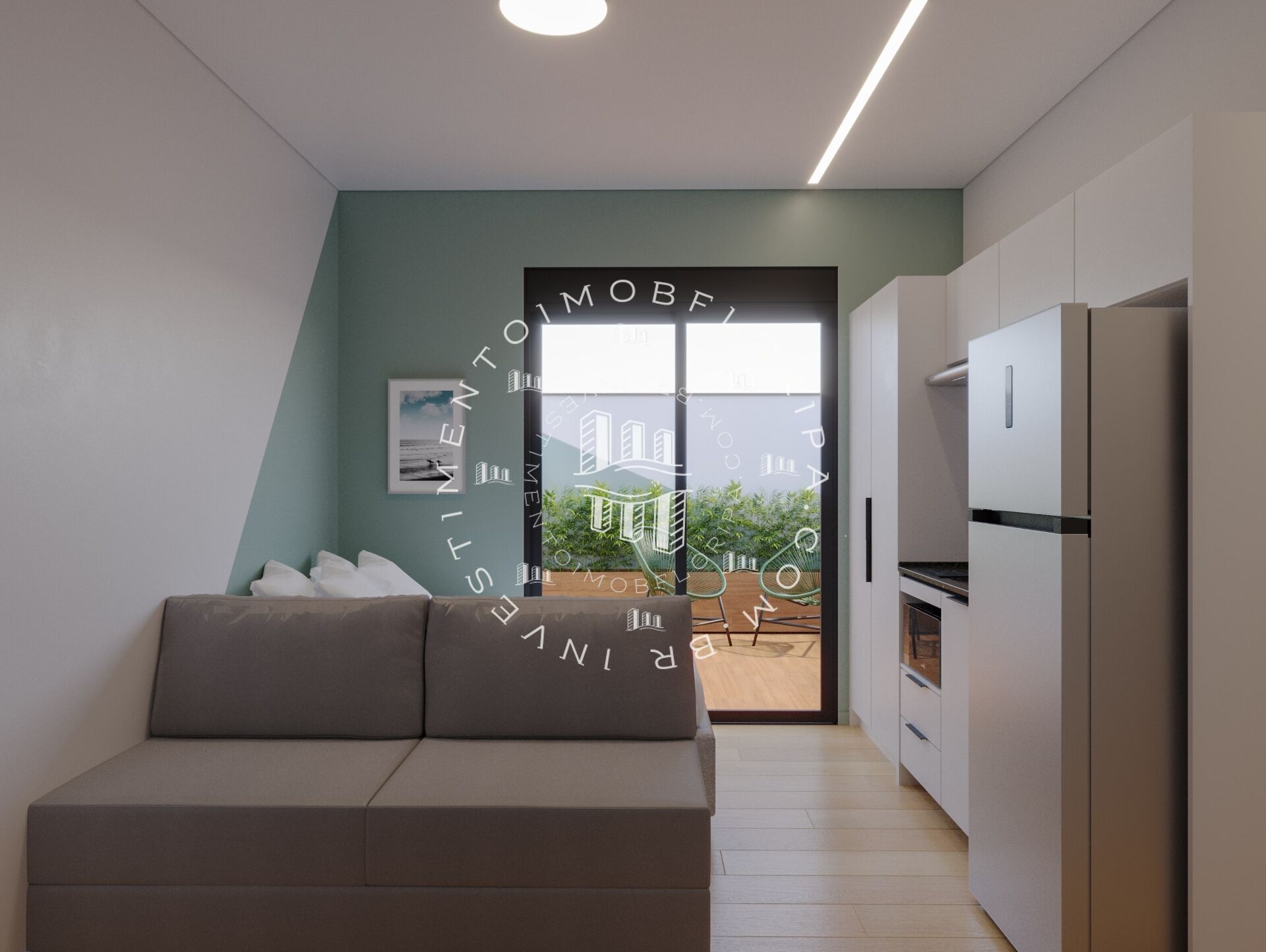 Apartamento, 1 quarto, 20 m² - Foto 4