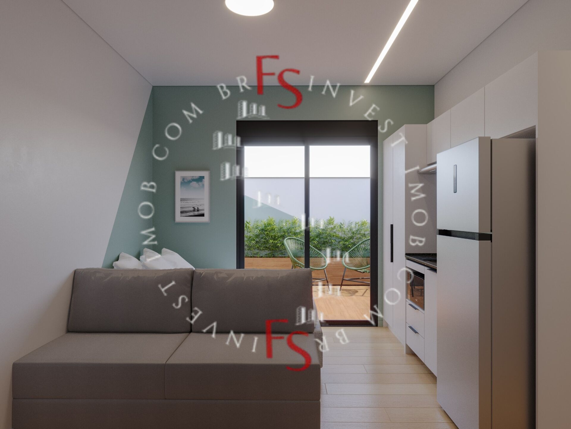 Apartamento, 1 quarto, 20 m² - Foto 4