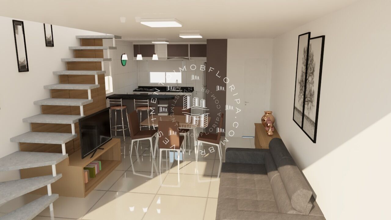 Sobrado, 2 quartos, 76 m² - Foto 9