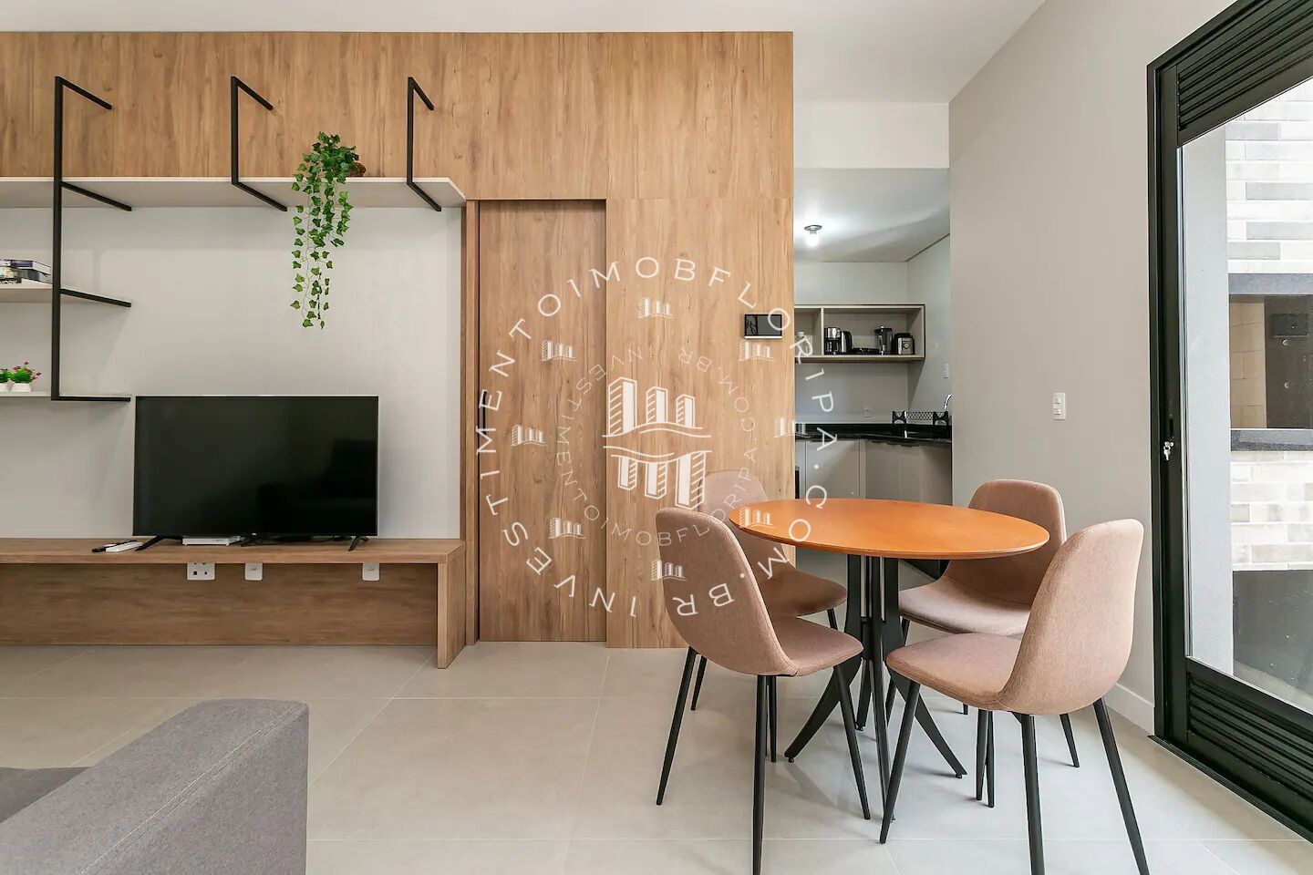 Apartamento à venda com 1 quarto, 53m² - Foto 1