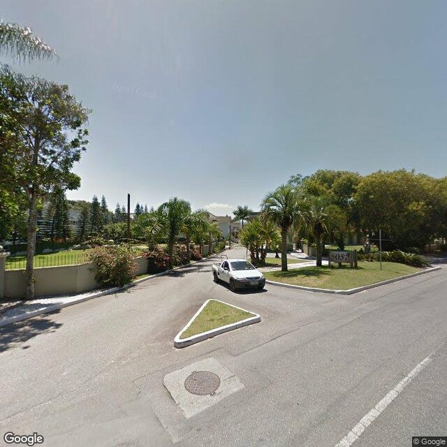 Imagem estática do "Street View" da localização