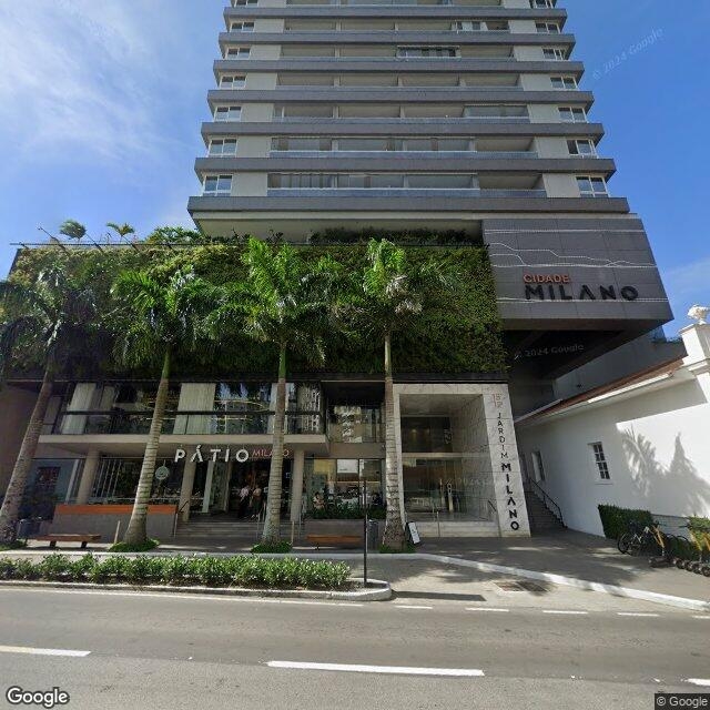 Imagem estática do "Street View" da localização