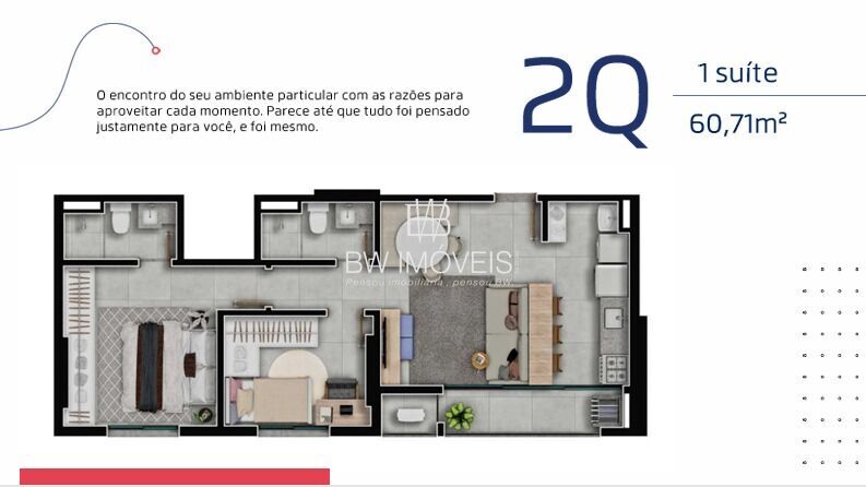 Apartamento à venda com 2 quartos, 60m² - Foto 25