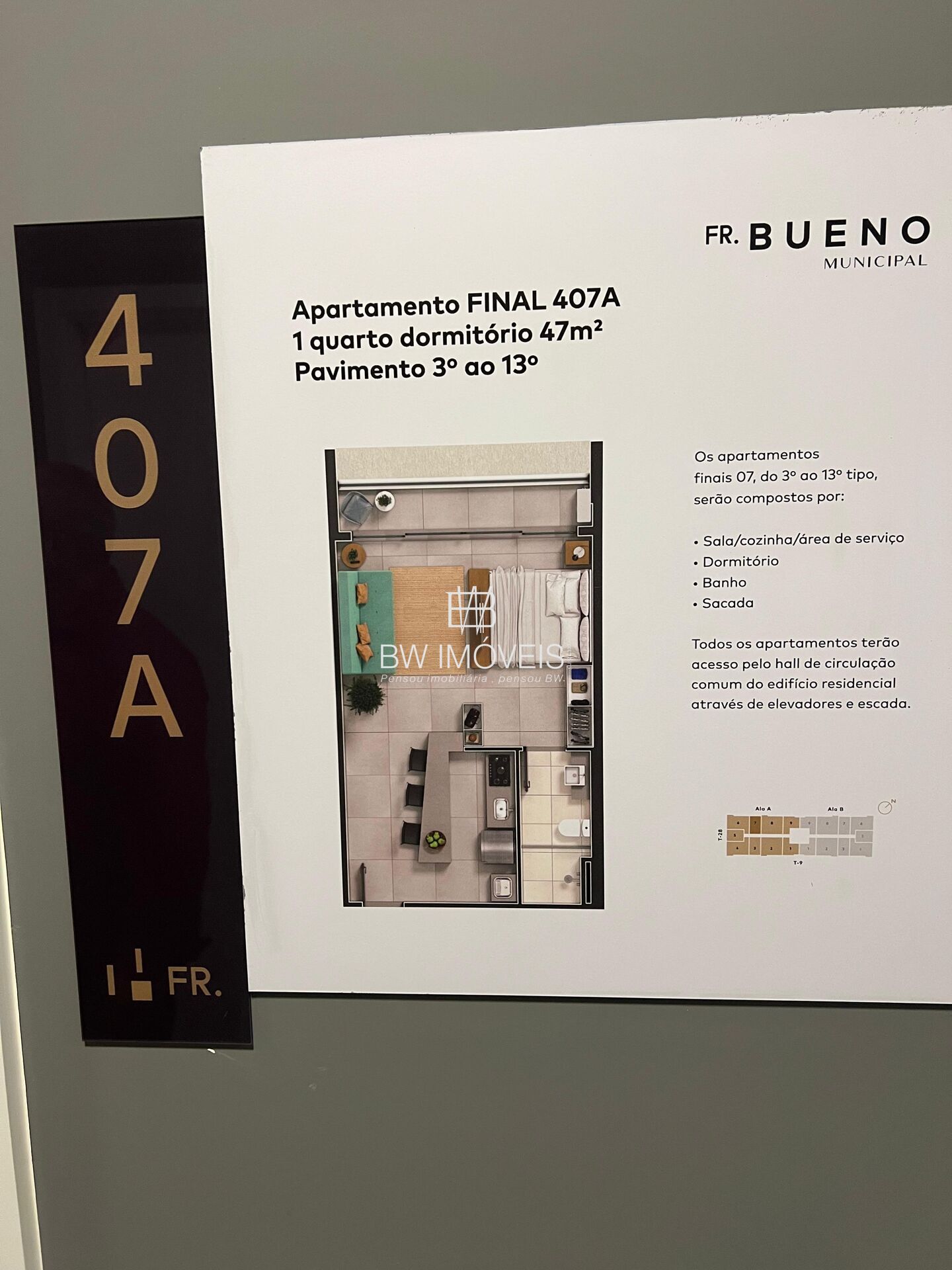 Apartamento, 1 quarto, 47 m² - Foto 8