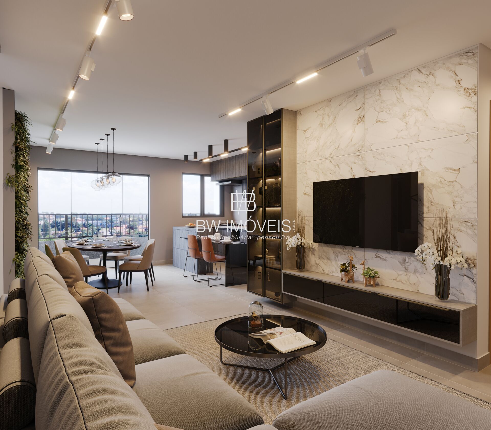 Apartamento à venda com 3 quartos, 91m² - Foto 1