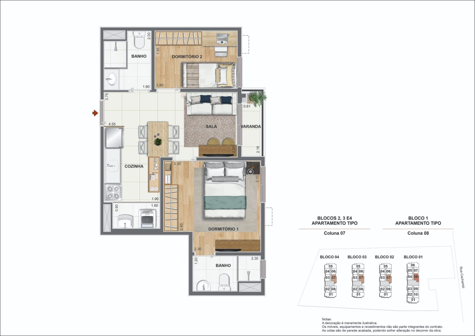 Apartamento à venda com 3 quartos, 63m² - Foto 37