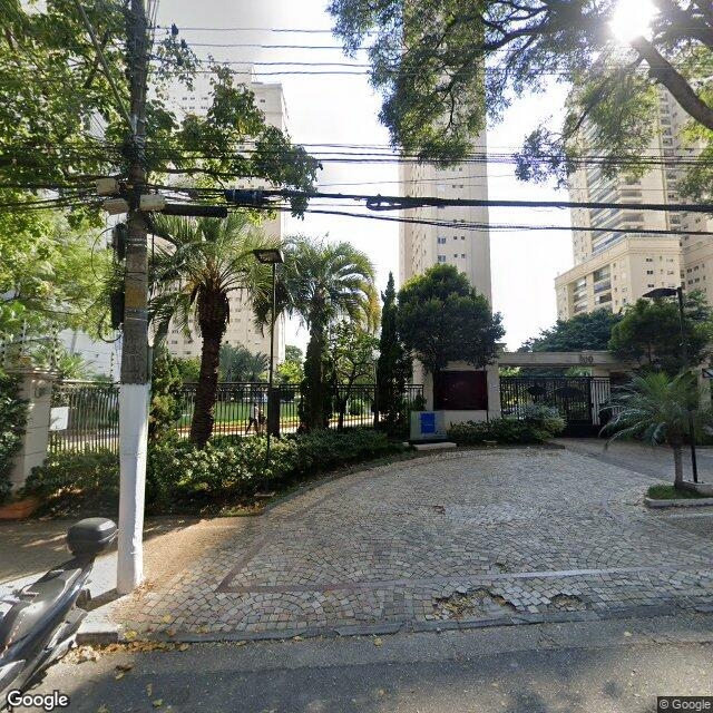 Imagem estática do "Street View" da localização