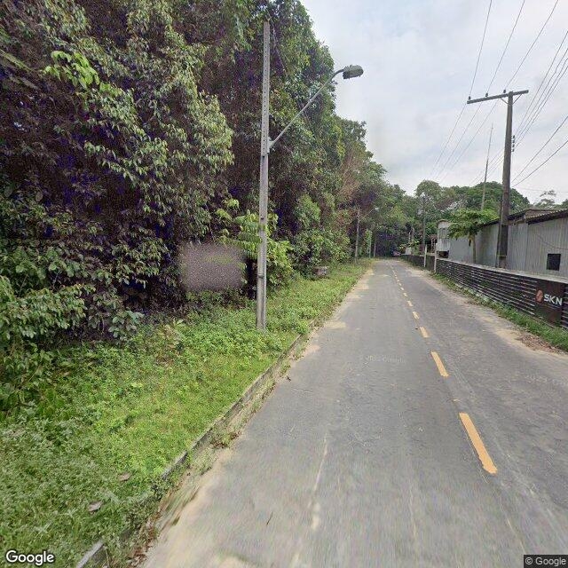 Imagem estática do "Street View" da localização