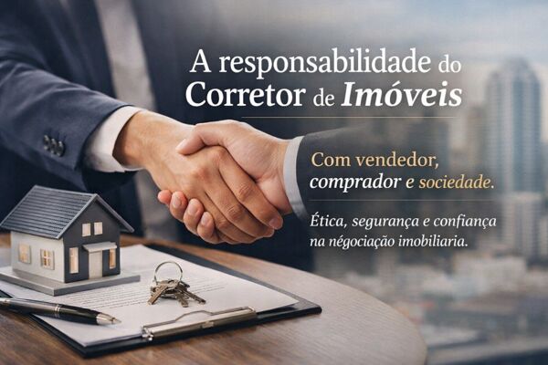 A responsabilidade do corretor de imóveis: confiança, ética e compromisso com cada cliente