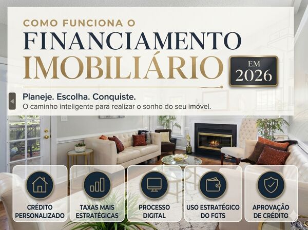 Como funciona o financiamento imobiliário em 2026 para quem quer comprar com inteligência