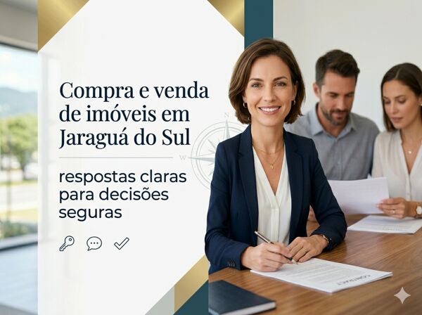 Compra e venda de imóveis em Jaraguá do Sul: respostas claras para decisões seguras