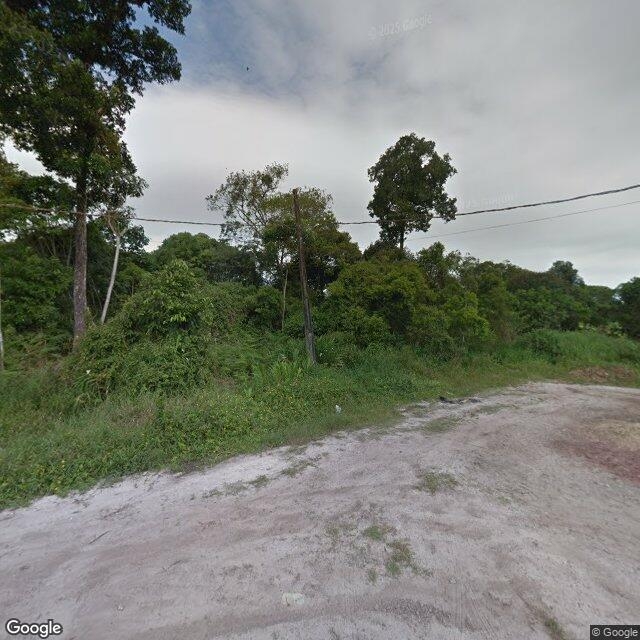 Imagem estática do "Street View" da localização