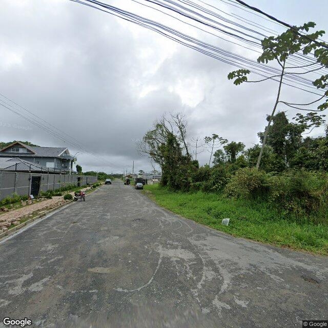 Imagem estática do "Street View" da localização