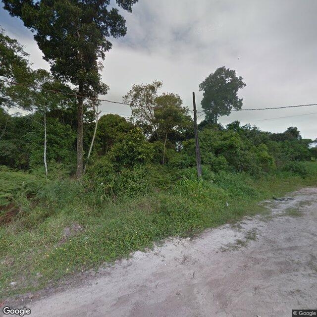 Imagem estática do "Street View" da localização