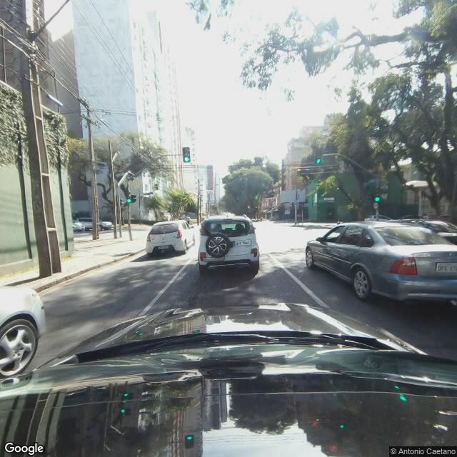 Imagem estática do "Street View" da localização