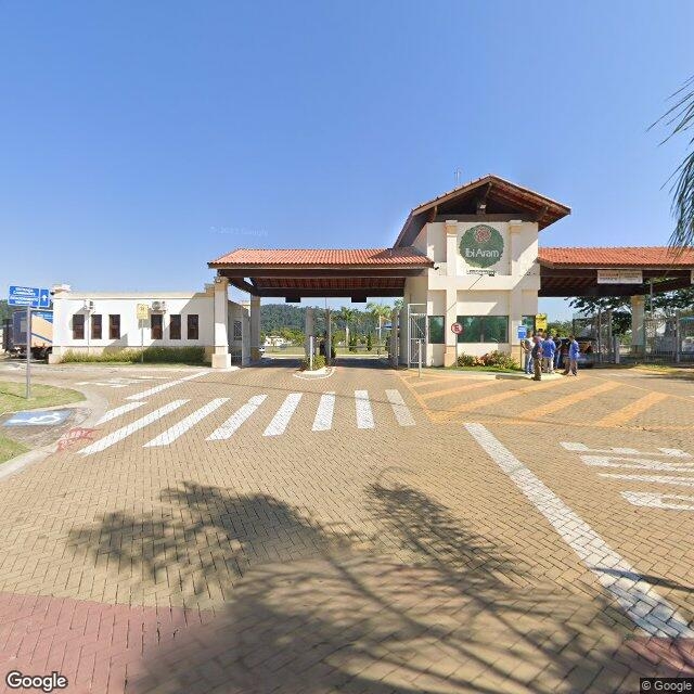 Imagem estática do "Street View" da localização