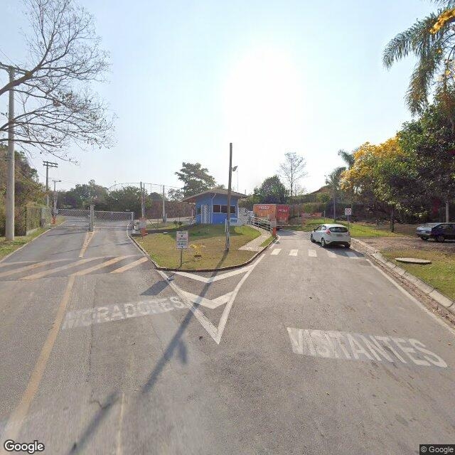 Imagem estática do "Street View" da localização