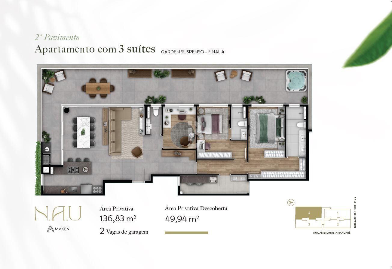 Apartamento, 3 quartos, 146 m² - Foto 38