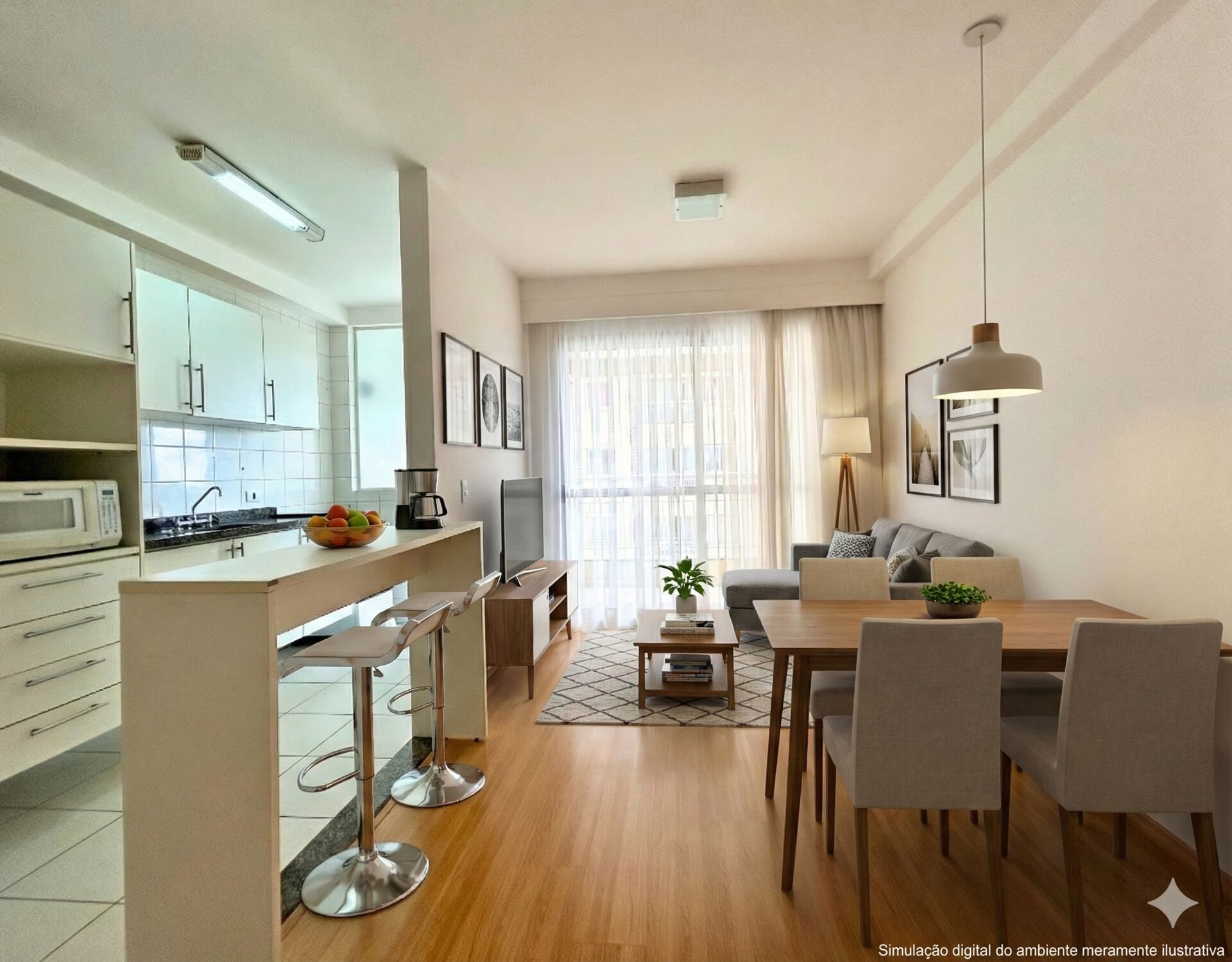 Apartamento, 2 quartos, 60 m² - Foto 3