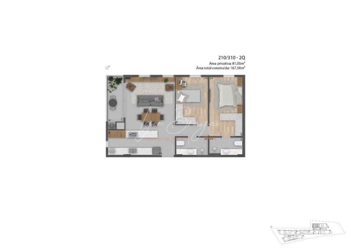 Apartamento à venda com 3 quartos, 262m² - Foto 21