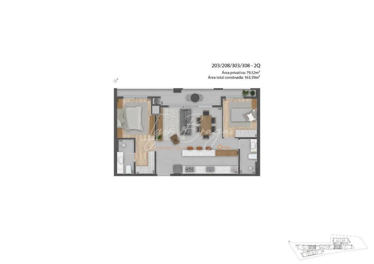 Apartamento à venda com 3 quartos, 262m² - Foto 16