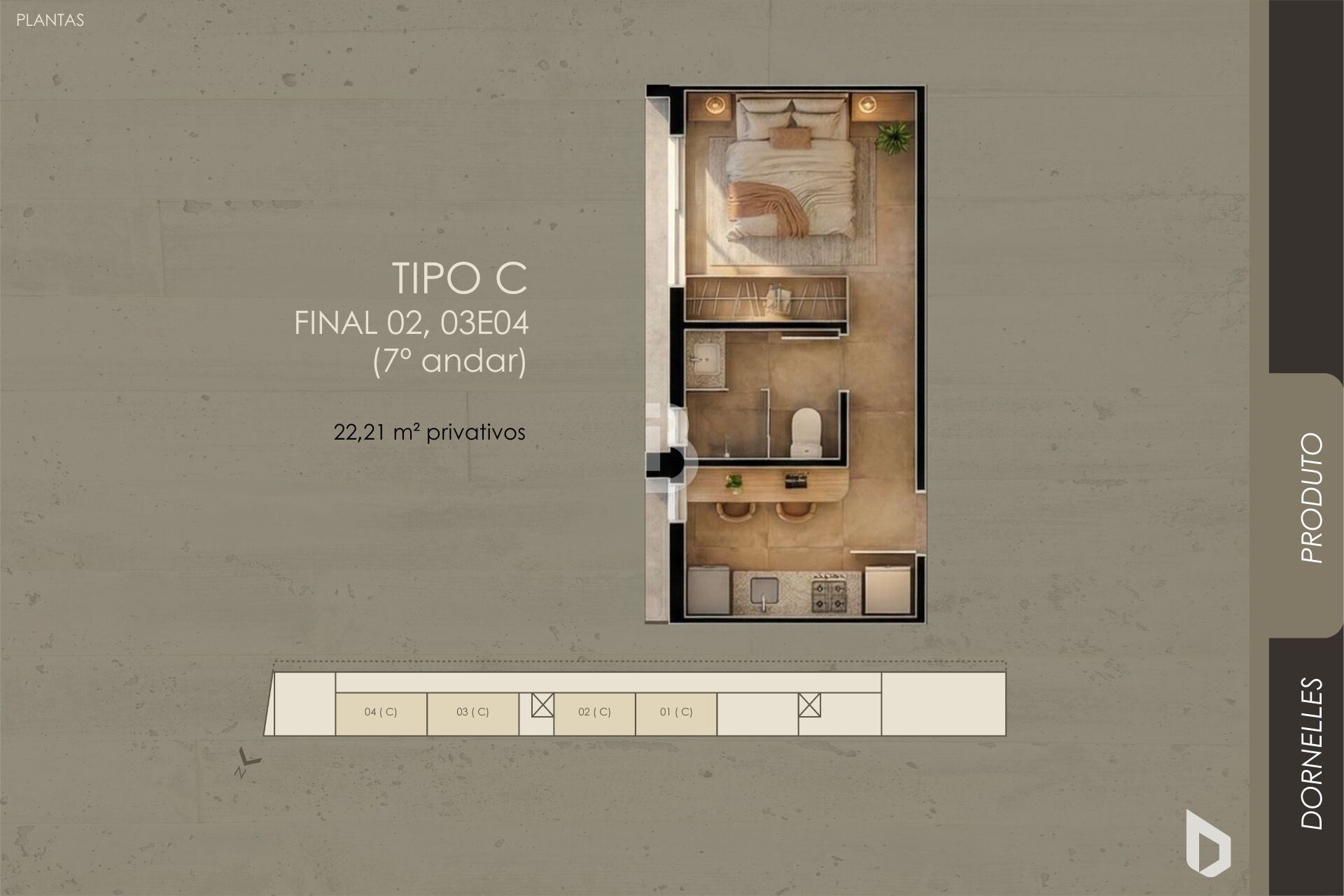 Apartamento, 1 quarto, 20 m² - Foto 12