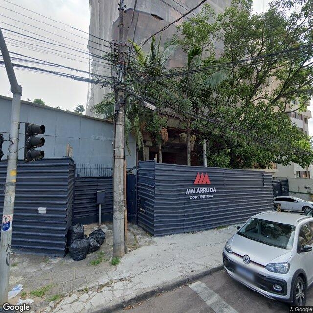 Imagem estática do "Street View" da localização