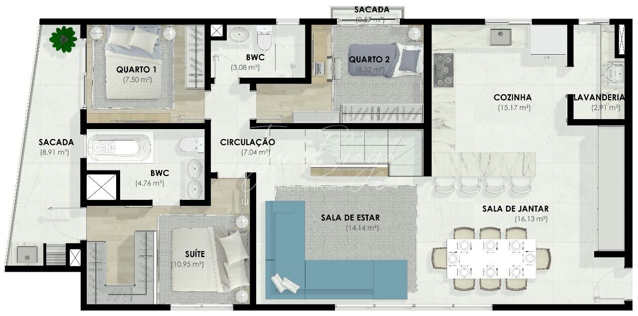 Apartamento à venda com 2 quartos, 45m² - Foto 10