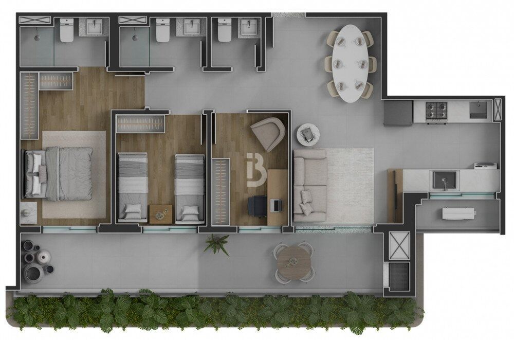 Apartamento, 2 quartos, 72 m² - Foto 53