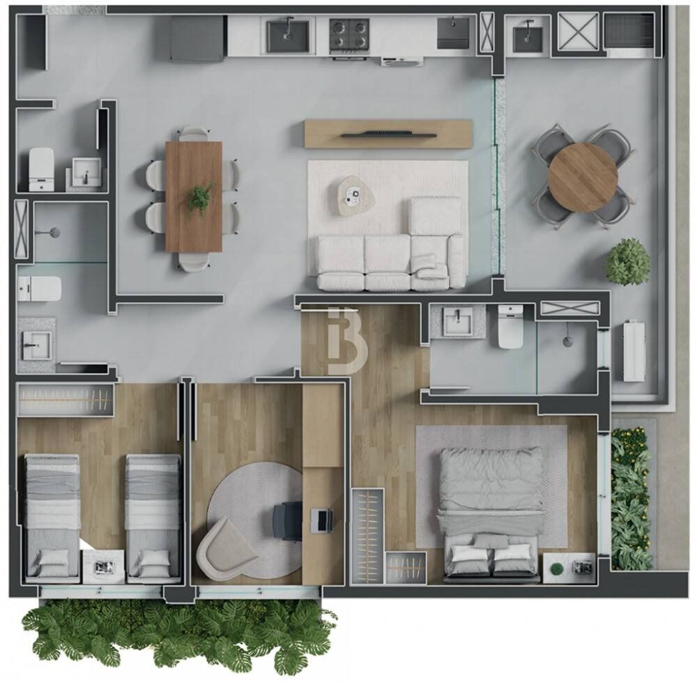 Apartamento, 2 quartos, 72 m² - Foto 50