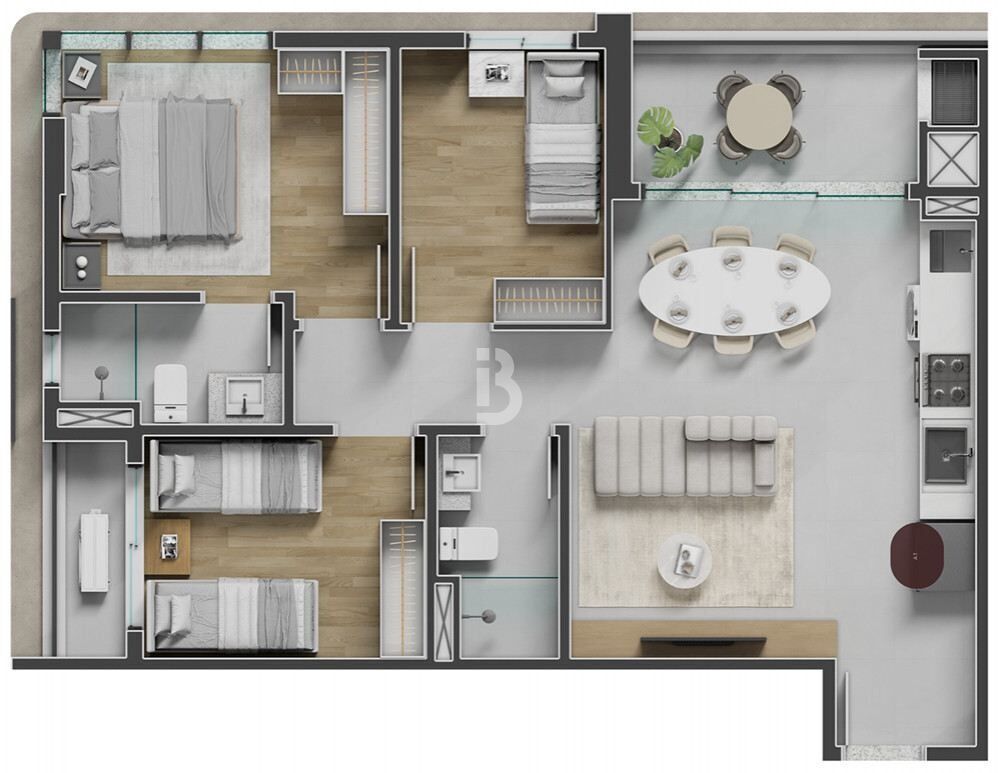 Apartamento, 2 quartos, 72 m² - Foto 46