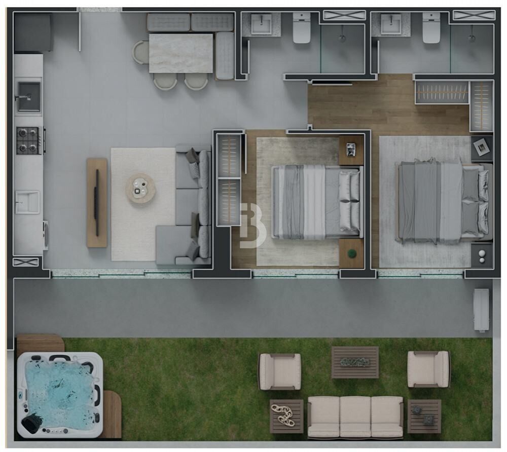 Apartamento, 2 quartos, 72 m² - Foto 52