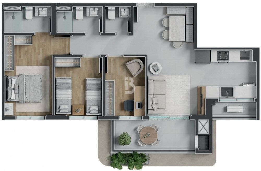 Apartamento, 2 quartos, 72 m² - Foto 49