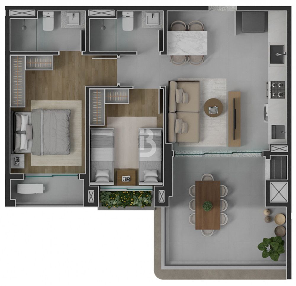 Apartamento, 2 quartos, 72 m² - Foto 45