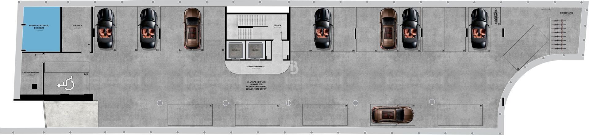 Apartamento, 1 quarto, 20 m² - Foto 17
