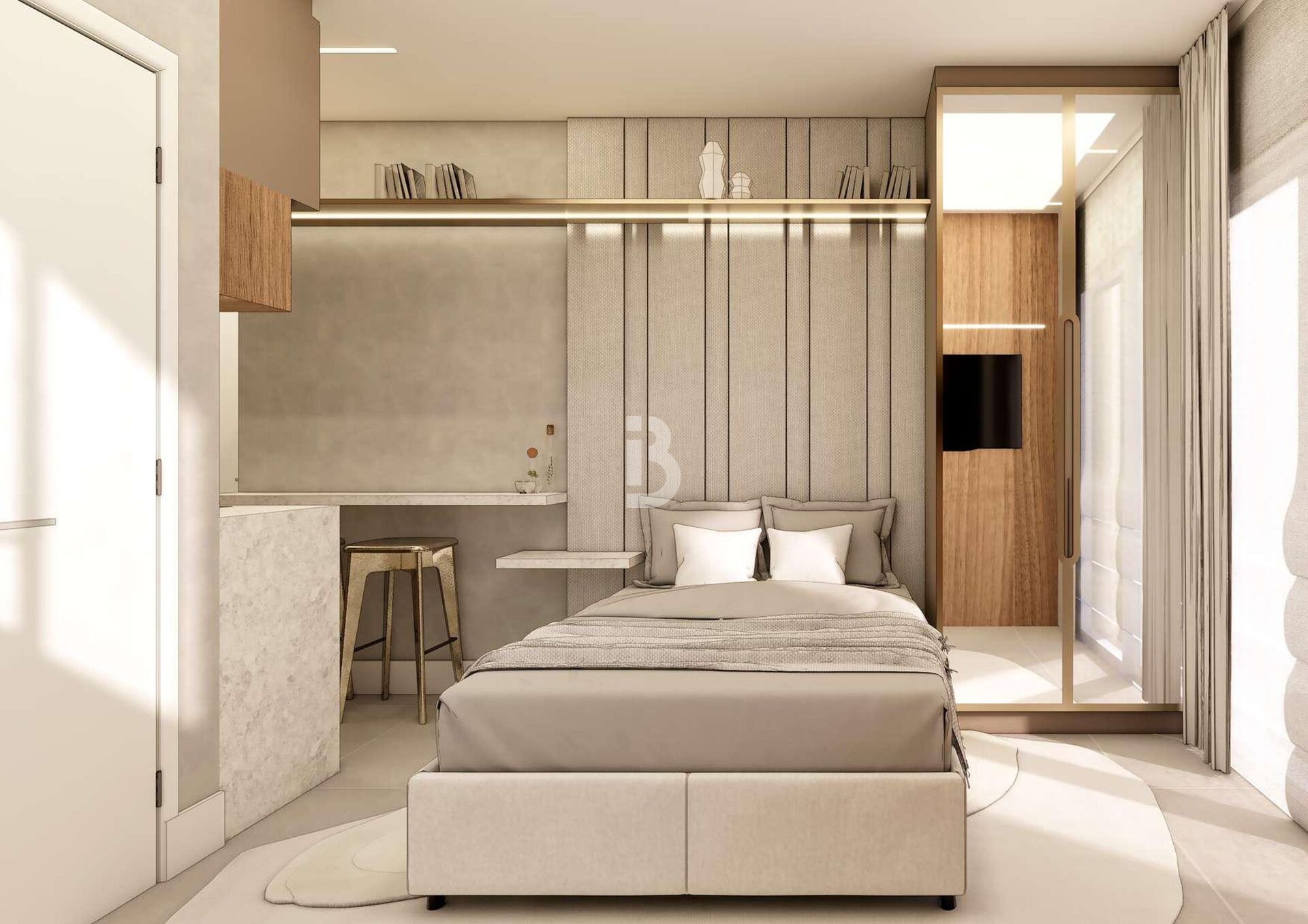 Apartamento, 1 quarto, 20 m² - Foto 2