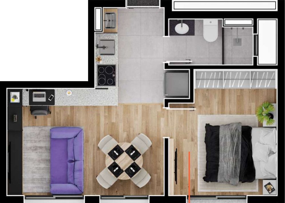 Apartamento, 2 quartos, 58 m² - Foto 36