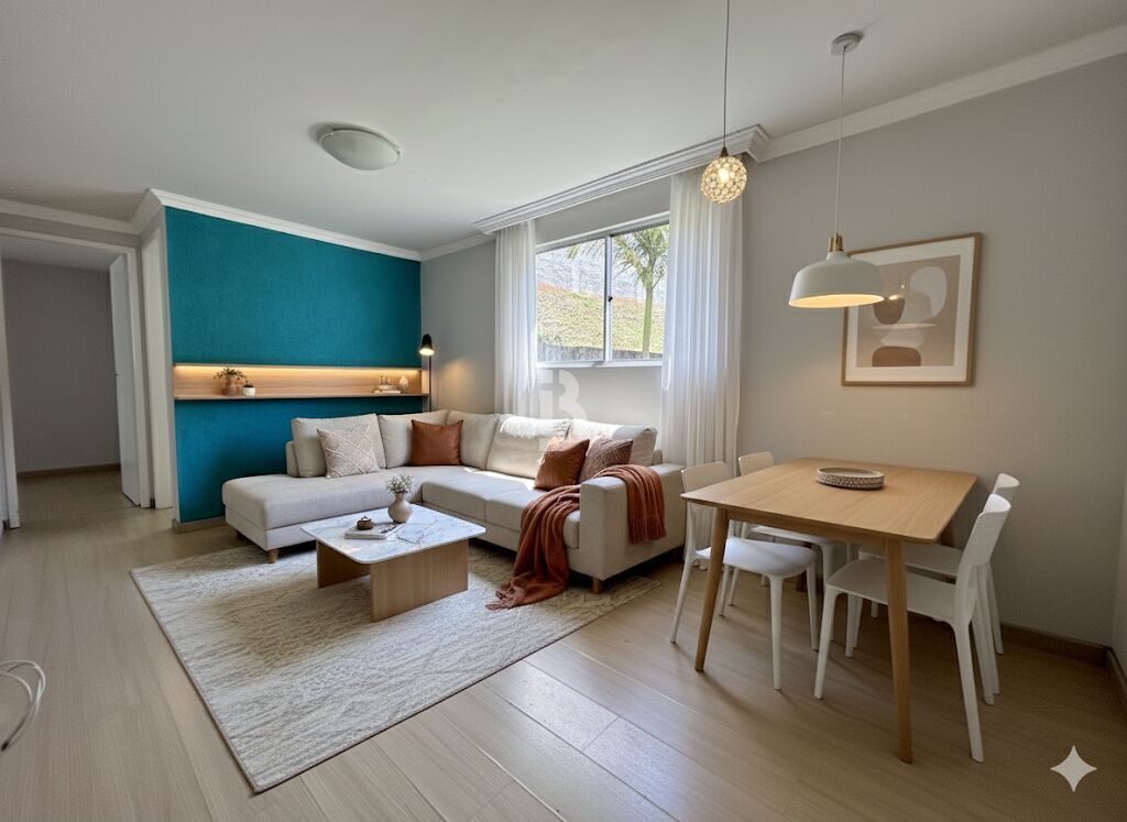 Apartamento à venda com 2 quartos, 46m² - Foto 3