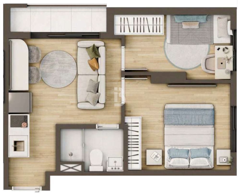 Apartamento, 1 quarto, 20 m² - Foto 30