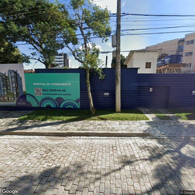 Imagem estática do "Street View" da localização