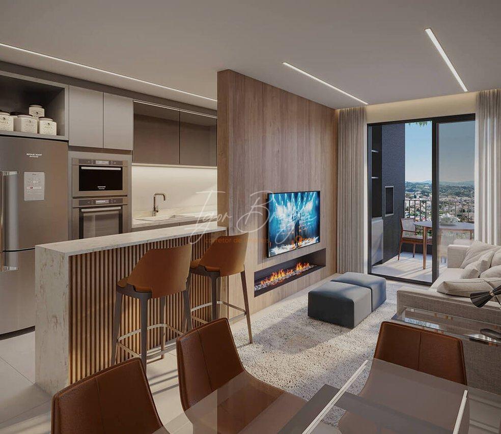Apartamento à venda com 3 quartos, 89m² - Foto 2