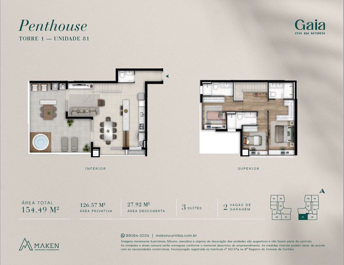 Apartamento, 2 quartos, 68 m² - Foto 42