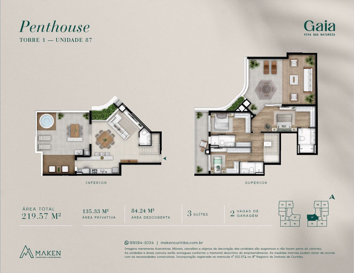 Apartamento, 2 quartos, 68 m² - Foto 48