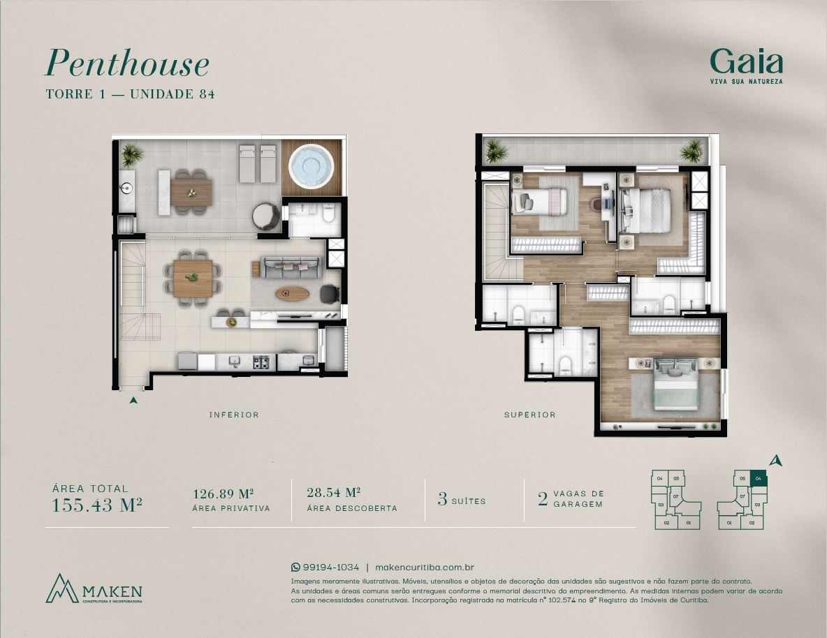 Apartamento, 2 quartos, 68 m² - Foto 46
