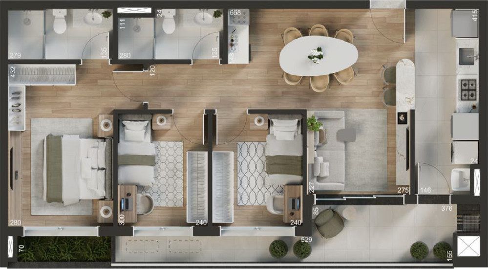 Apartamento, 2 quartos, 72 m² - Foto 24