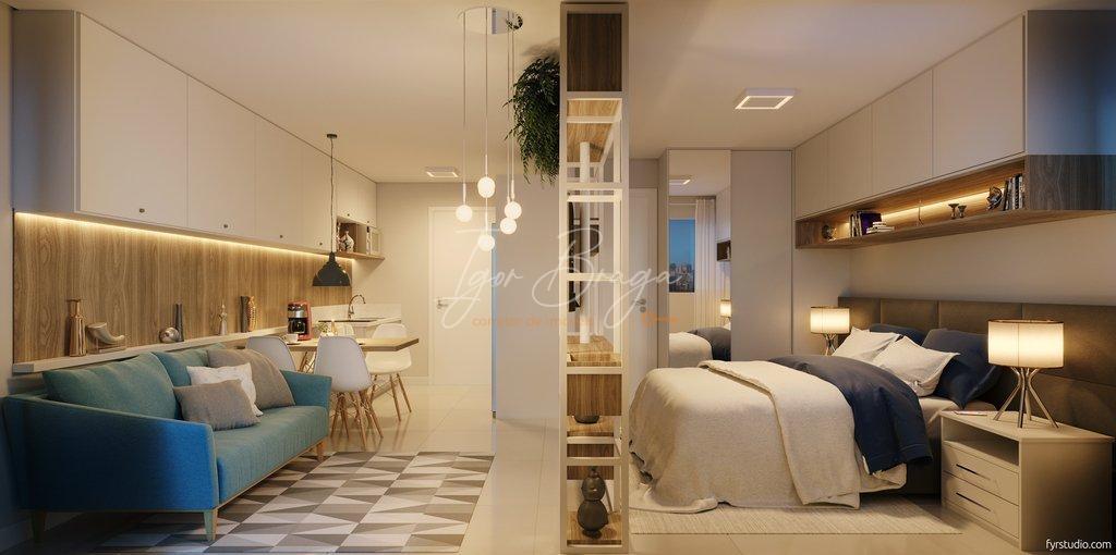 Apartamento à venda com 2 quartos, 40m² - Foto 2