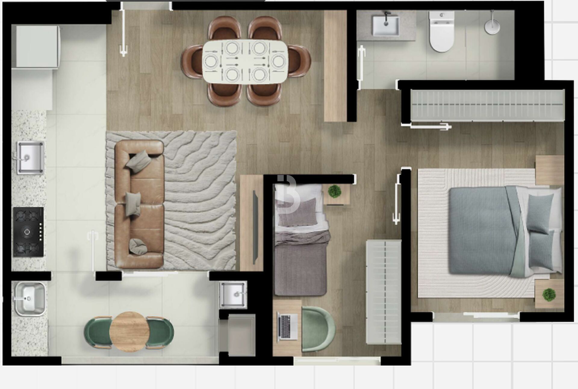 Apartamento, 2 quartos, 60 m² - Foto 27