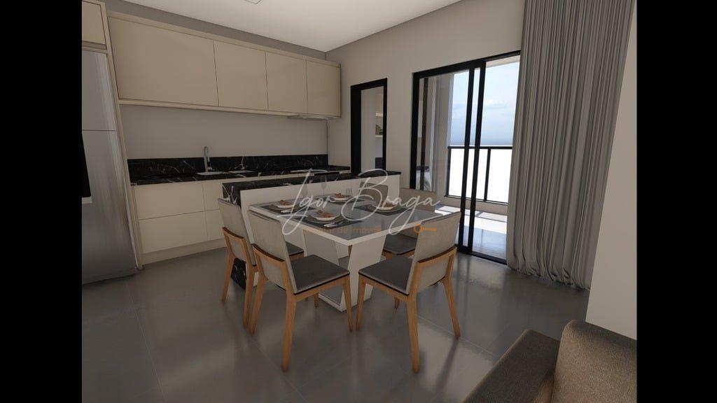 Apartamento à venda com 1 quarto, 58m² - Foto 3