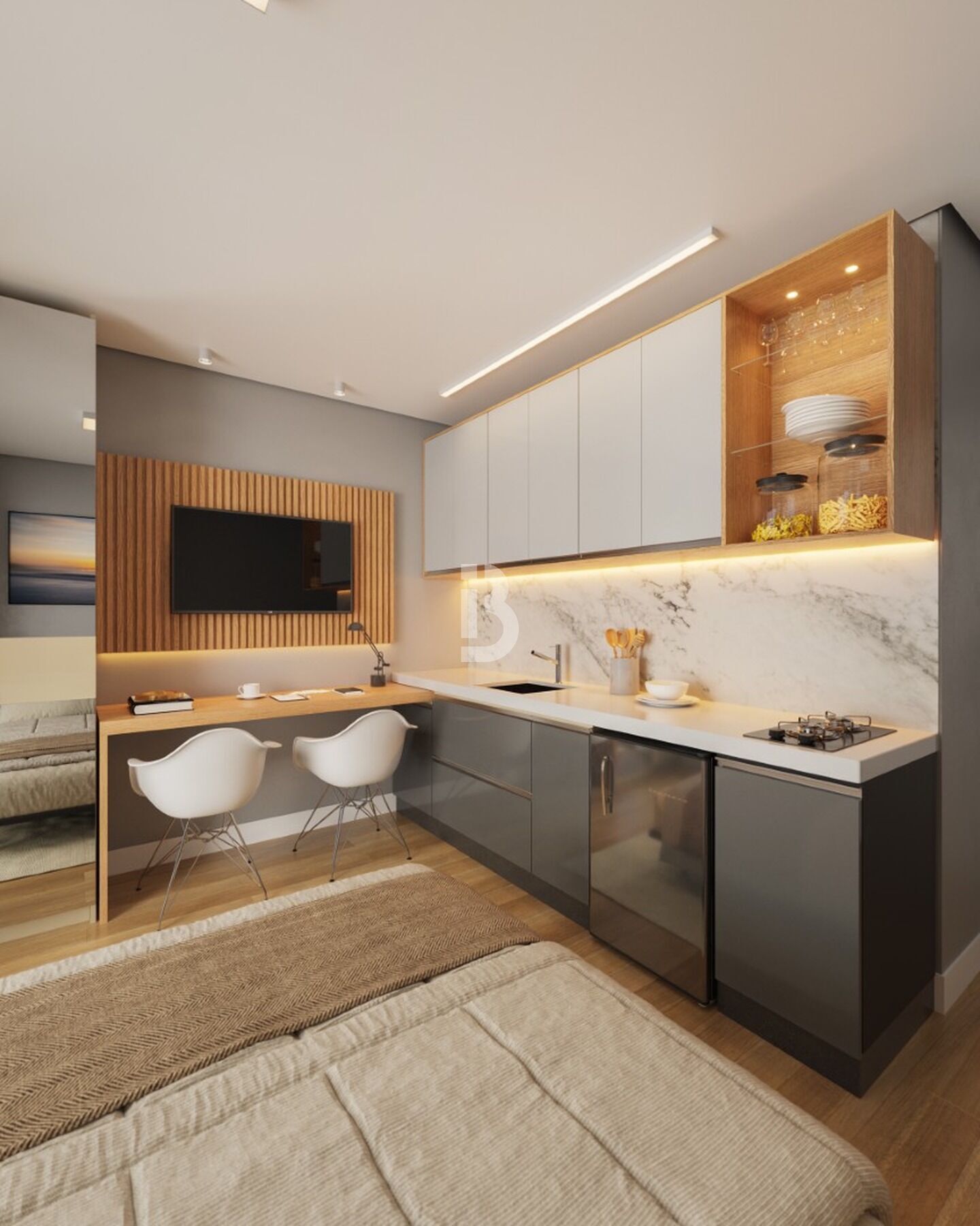 Apartamento, 1 quarto, 24 m² - Foto 6