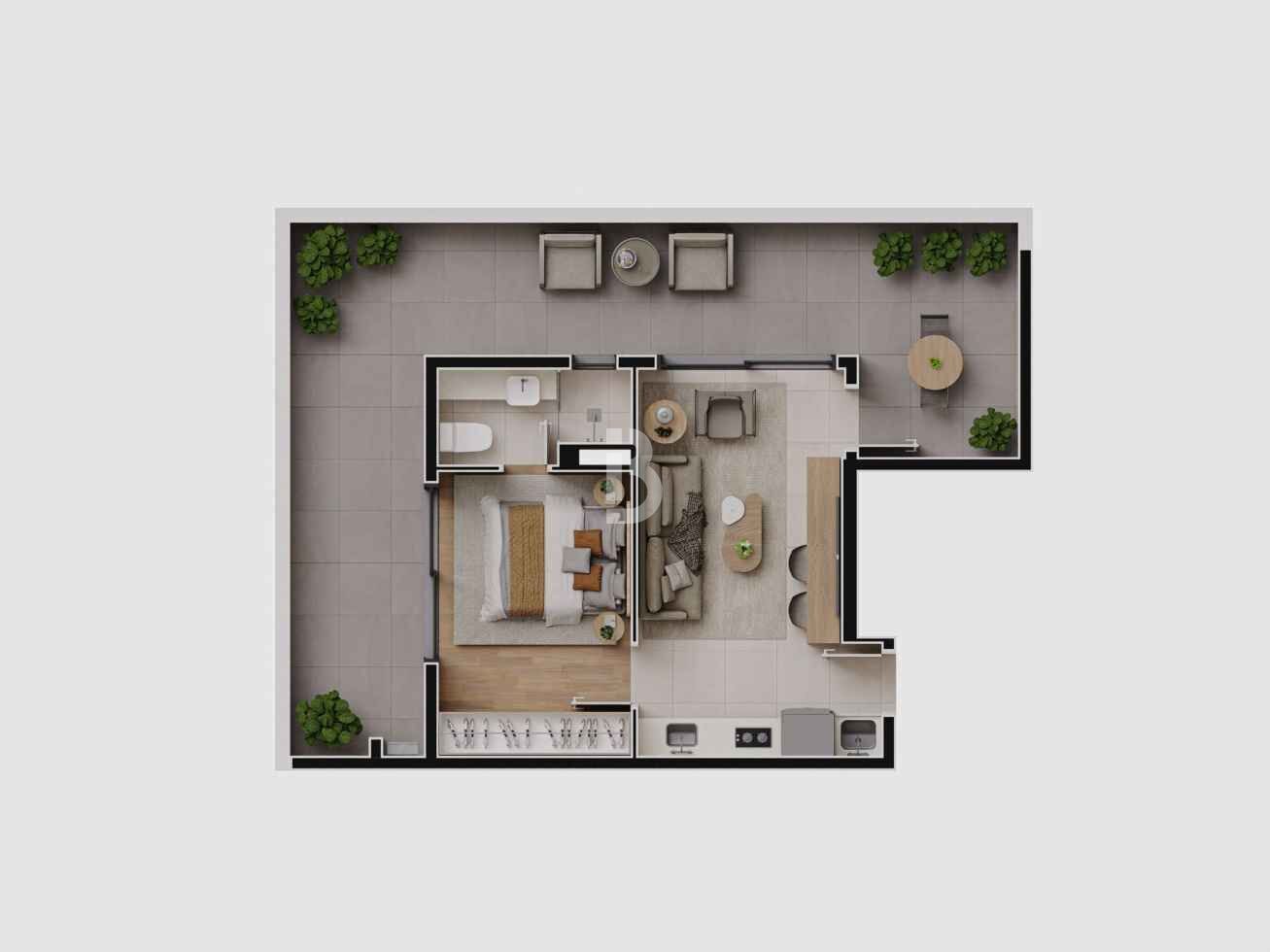 Apartamento, 2 quartos, 57 m² - Foto 32